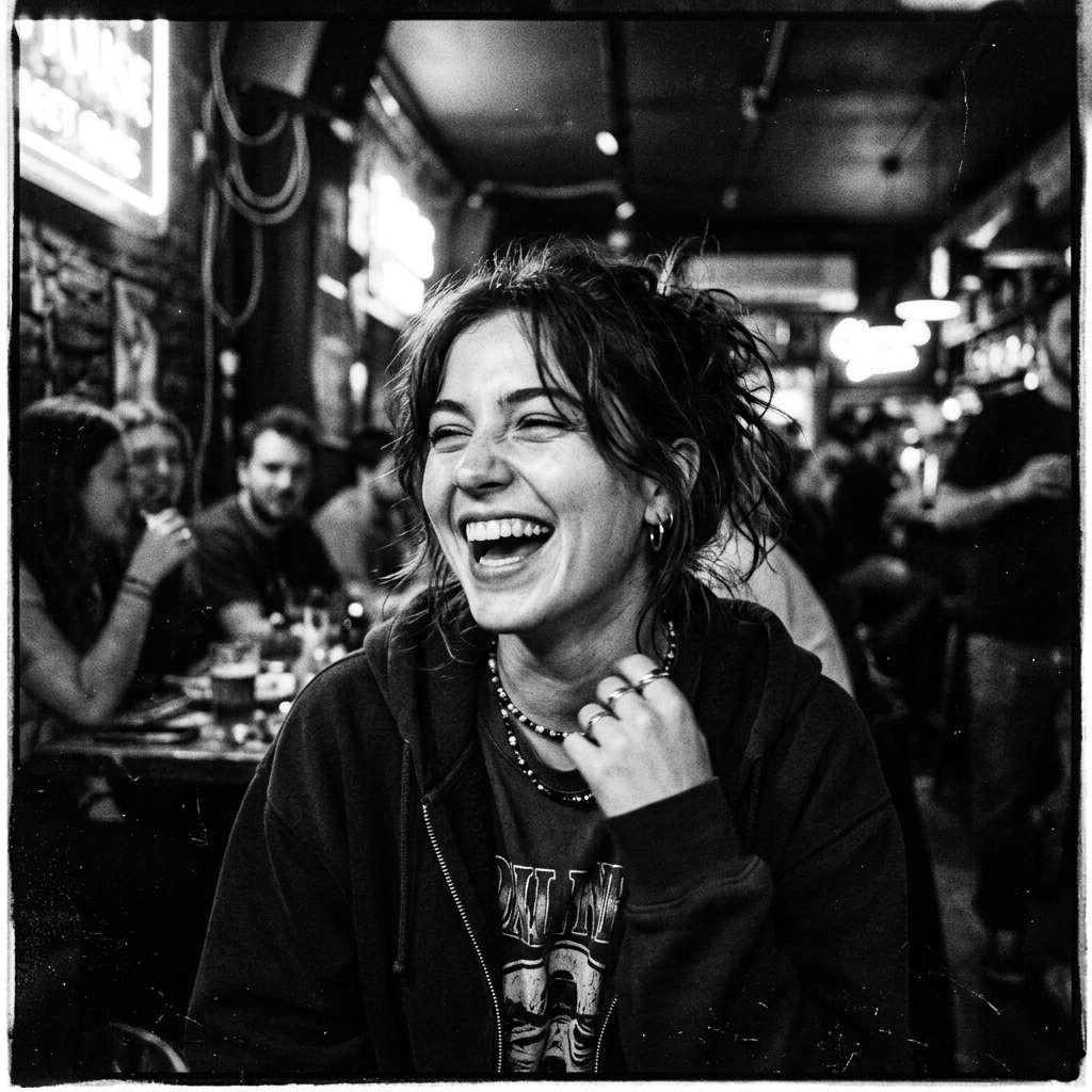 Happy person